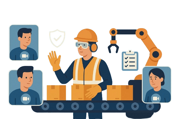 Powering Precision and Safety in Manufacturing with video AI Banner